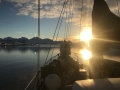 sailing in the lyngenalps