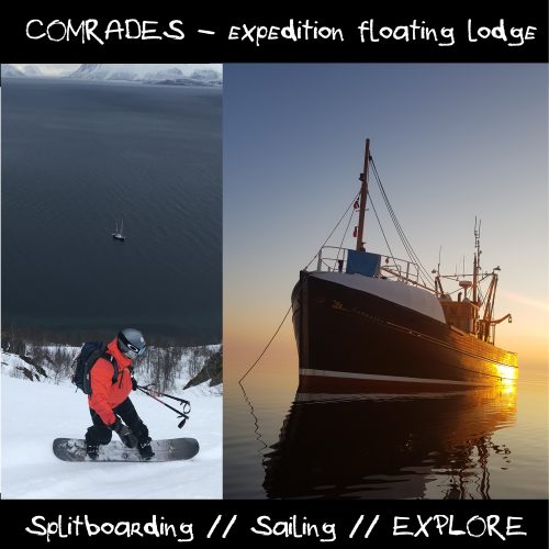 comrades splitboard expeditions boat