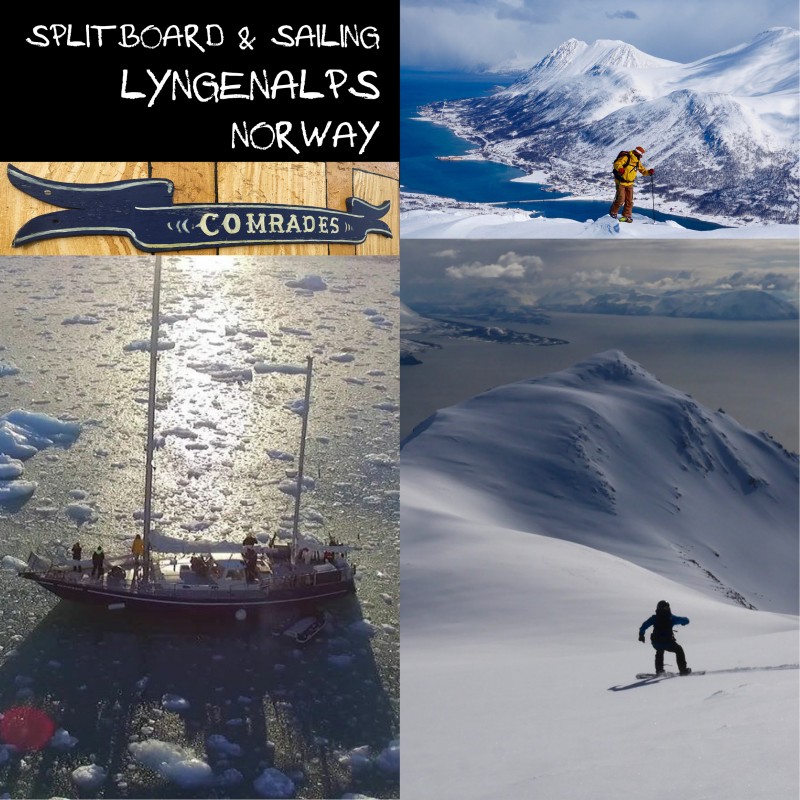 Lyngen splitboarding